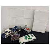 Wii board, kids toys, ball holder and megalocks