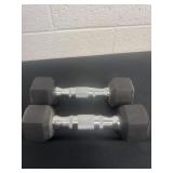 2 iron grip weights.