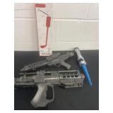 Golf club for ns Mario, light saber and 2 fake