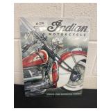 16ï¿½x12ï¿½ metal Indian motorycle sign
