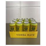 12 Yerba mate cans  expired