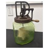 Vintage Dazey uranium butter churn 13ï¿½