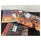 3 horse sheet set?