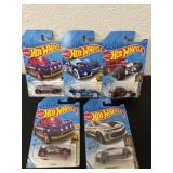 5 hot wheels