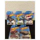 5 hot wheels