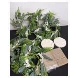 Group of floral and coasters