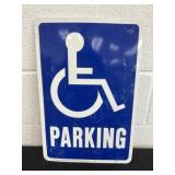 Handicap Parking Sign 18x12
