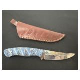 8ï¿½ hunting knife with sheath