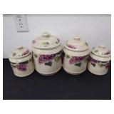Four piece Fairfield stoneware Great valley