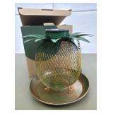 New 7ï¿½ pineapple solar bird feeder