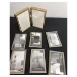 Group of wallet size frames
