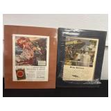 2. Vintage advertising posters