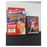 Mickey mantle baseball card kit and Ken Griffey