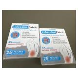 2 boxe of lidocaine patches