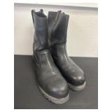 Pcaterpilller brand leather steel toe work boots