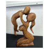 12ï¿½ handcrafted suar wood sculpture titled