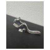 6ï¿½ Chrome SQUIRREL Shaped NUTCRACKER
