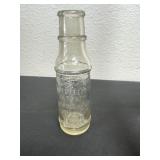 6ï¿½ antique glass bottle  root beer extract