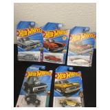 5 hotwheels