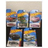 5 hotwheels