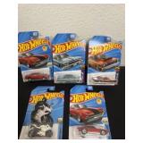 5 hotwheels