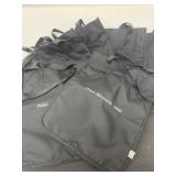 6 new canvas bags 17x14