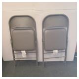 2 Fold up chairs