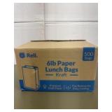 New 6lb of paper lunch bags