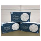 3 thick nitrile 100 gloves per box size xl
