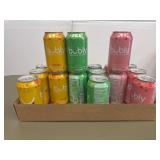 18 bubly sparkling waters