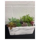 11ï¿½x5ï¿½x5ï¿½ fake succulent arrangement