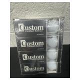 4 custom limited edition golf balls