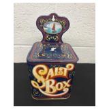 9ï¿½ vintage salt box