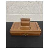 vintage wooden dresser valet organizer