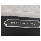18ï¿½ metal welcome home sign