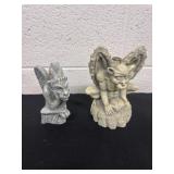 2 gargoyles