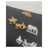 Cow and horse windchime