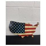 18ï¿½x12ï¿½ metal USA cut out