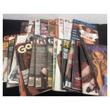 Group of adult magazines