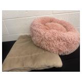 2 small pet beds