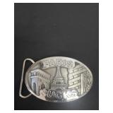 Paris sucks belt buckle