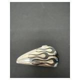 Motor cycle tank belt buckle
