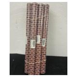 6 New Brick Gift Wrap 28sq ft