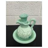 Avon Victoriana pitcher and bowl