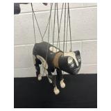 12ï¿½ wood puppet cat