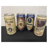 Box of 4 classic coors beer cans are reproduced