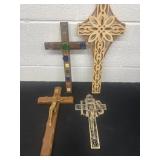 4 crosses