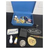 Box of collectibles