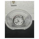 Working Mikasa Japan Crystal clock 6ï¿½x8ï¿½