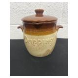 5.5ï¿½ vintage ceramic dripping pot